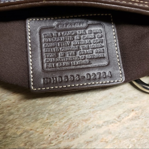 Coach Soho Brown Pebble Grain Leather Satchel H0693-02764 - Picture 3 of 10